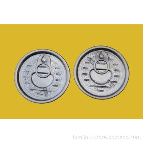 Beverage Full Open Easy Open Can Lids 65mm , Metal Containe